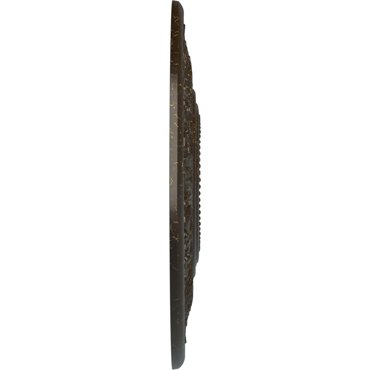 Ekena Millwork Cm20Vishc Vienna Ceiling Medallion, 20''Od X 3 1/2''Id X 1 1/2''P, Hand Painted Stone Hearth Crackle